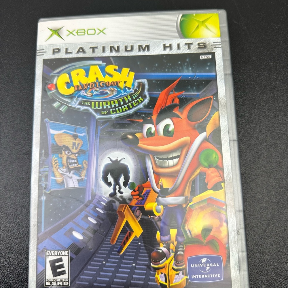 Crash Bandicoot Xbox 2003 Game The Wrath of Cortex Complete Tested